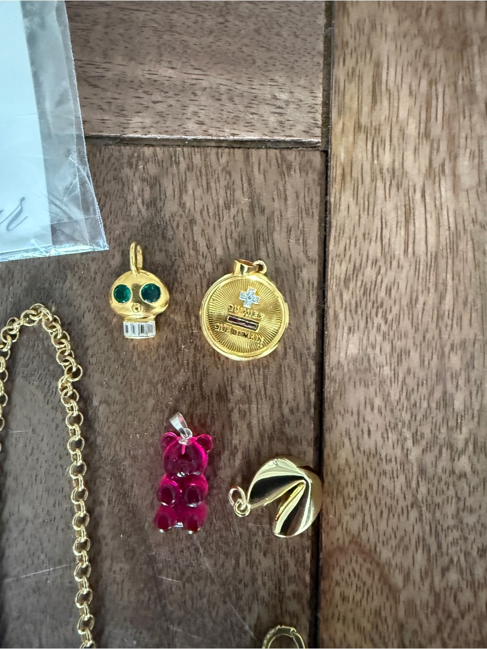 Necklace Stack, Brave Daughters Lariat. Charms - Picture 4 of 6